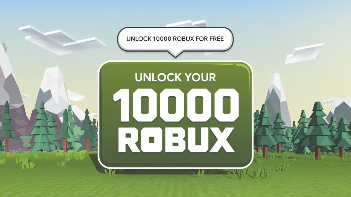 10000 Robux Code