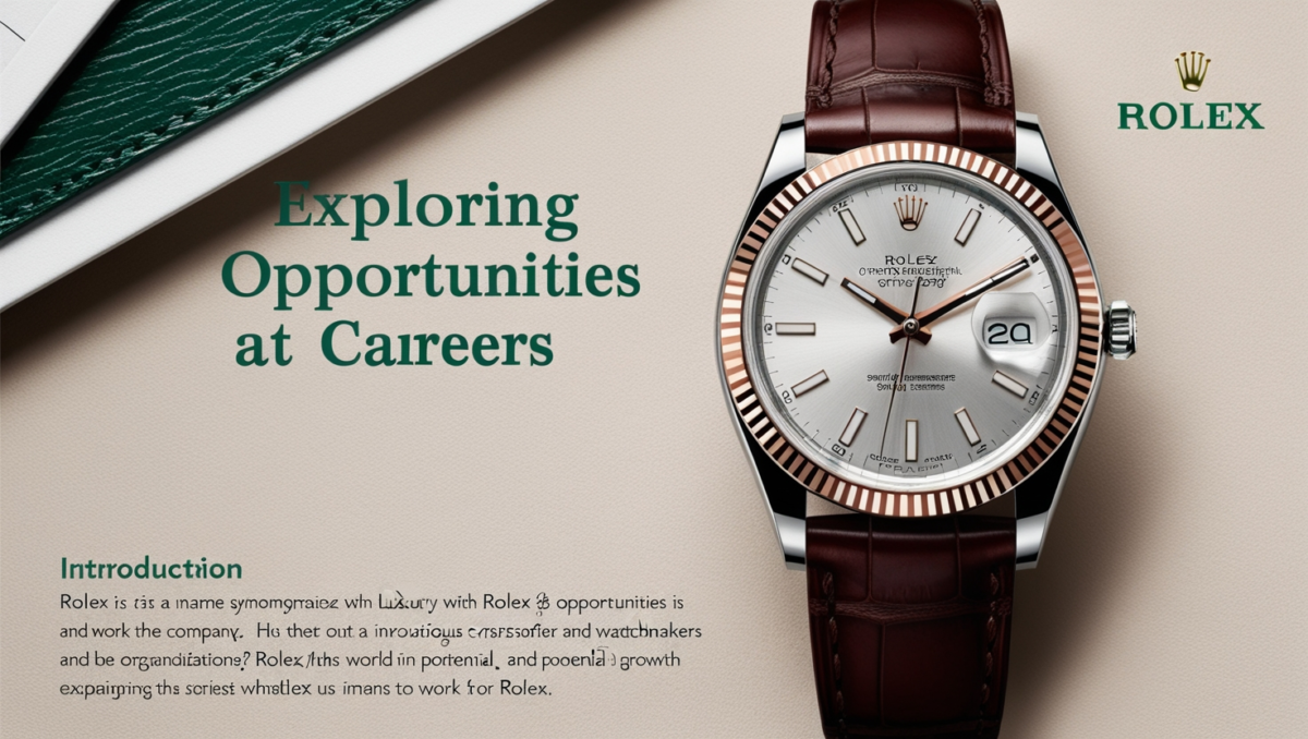 Rolex Careers