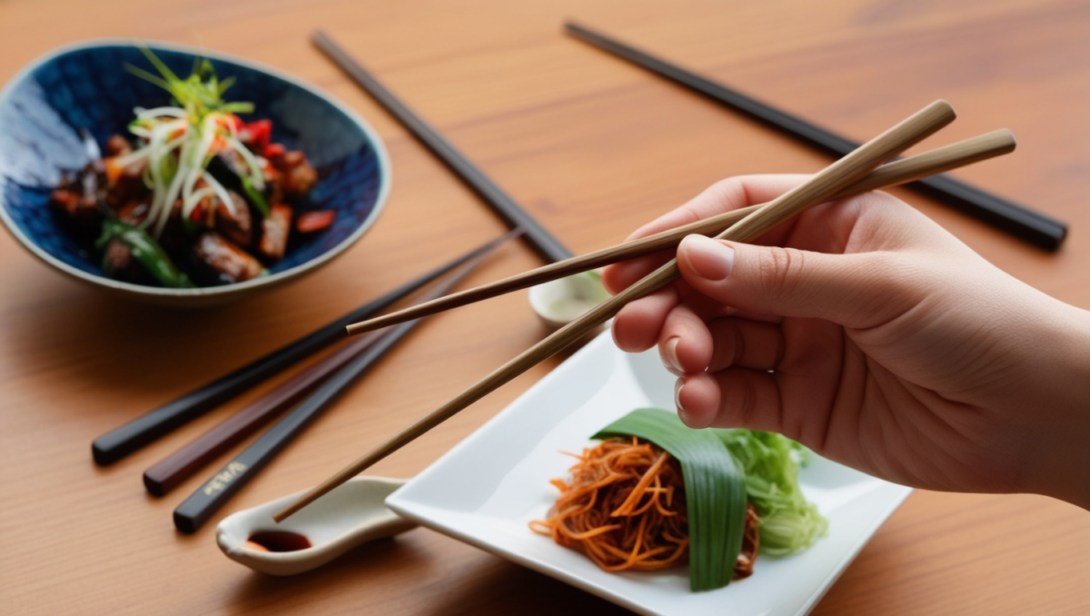 How to Hold Chopsticks